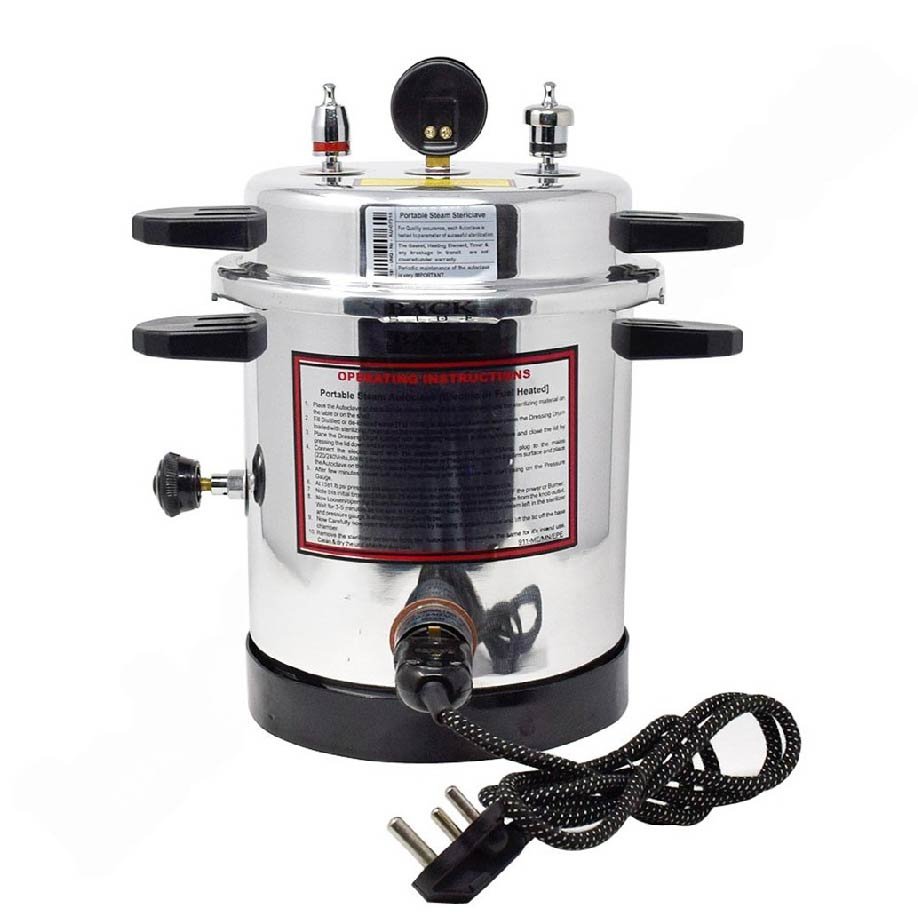 Autoclave (13 litres) Electric, Pressure Cooker Type, Mirror Finish - Image 4